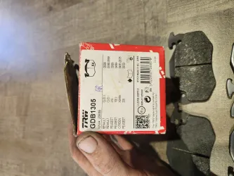 Plaquettes de freins AR