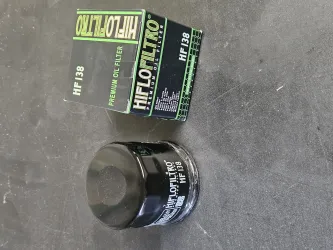 Filtre a huile Hiflofiltro HF138